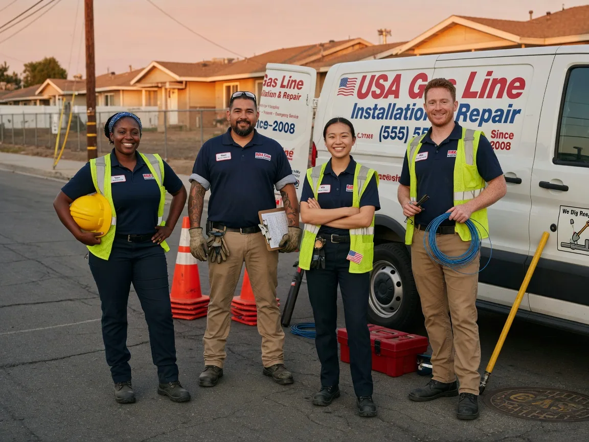Gas Line Installation company in Lamar, IN